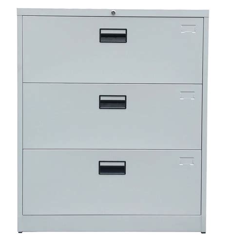 Office Designs Cooper 3 Drawer Steel File Cabinet in White (2 